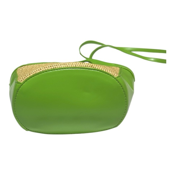 Authentic MARNI TROPACALIA Micro Shoulder Bag Green Hemp #36632142 w/dust Cover - Picture 6 of 10